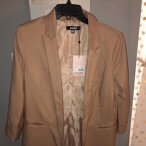 Camel blazer